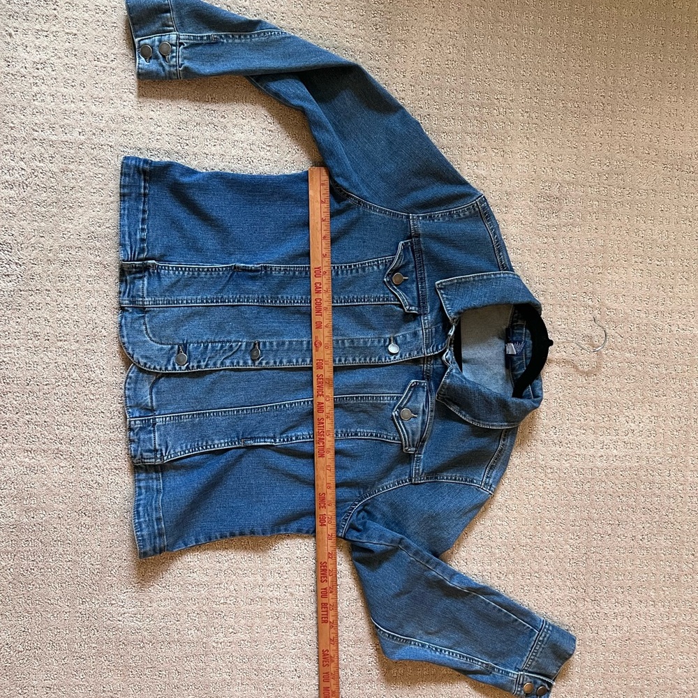 Charterclub Jean Shop Women’s PXL denim jacket - Picture 5 of 8